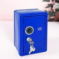 thumbnail image 6 of Kids' Safe Piggy Bank, Metal Safe with Key, Money Saving Box for Children, Boys Girls Best Giftoney Banks (Blue, One Size), 6 of 6