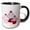 Black/White, variant on 3drose, Trio of Cupcakes, 11oz Magic Transforming Mug