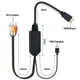 thumbnail image 3 of HDMI a AV 1080P HDMI a RCA Convertidor 3RCA CVBS Video compuesto Audio HDMI a AV Adaptador para TV DVD PAL PS3 NTSC Fokelyi 2036000, 3 of 9