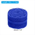thumbnail image 2 of Uxcell 1.6 Inch Wide 25 Yards Lace Trim Ribbon Sewing Lace Roll Gift Package Pattern Wrapping Sky Blue 2 Pack, 2 of 6