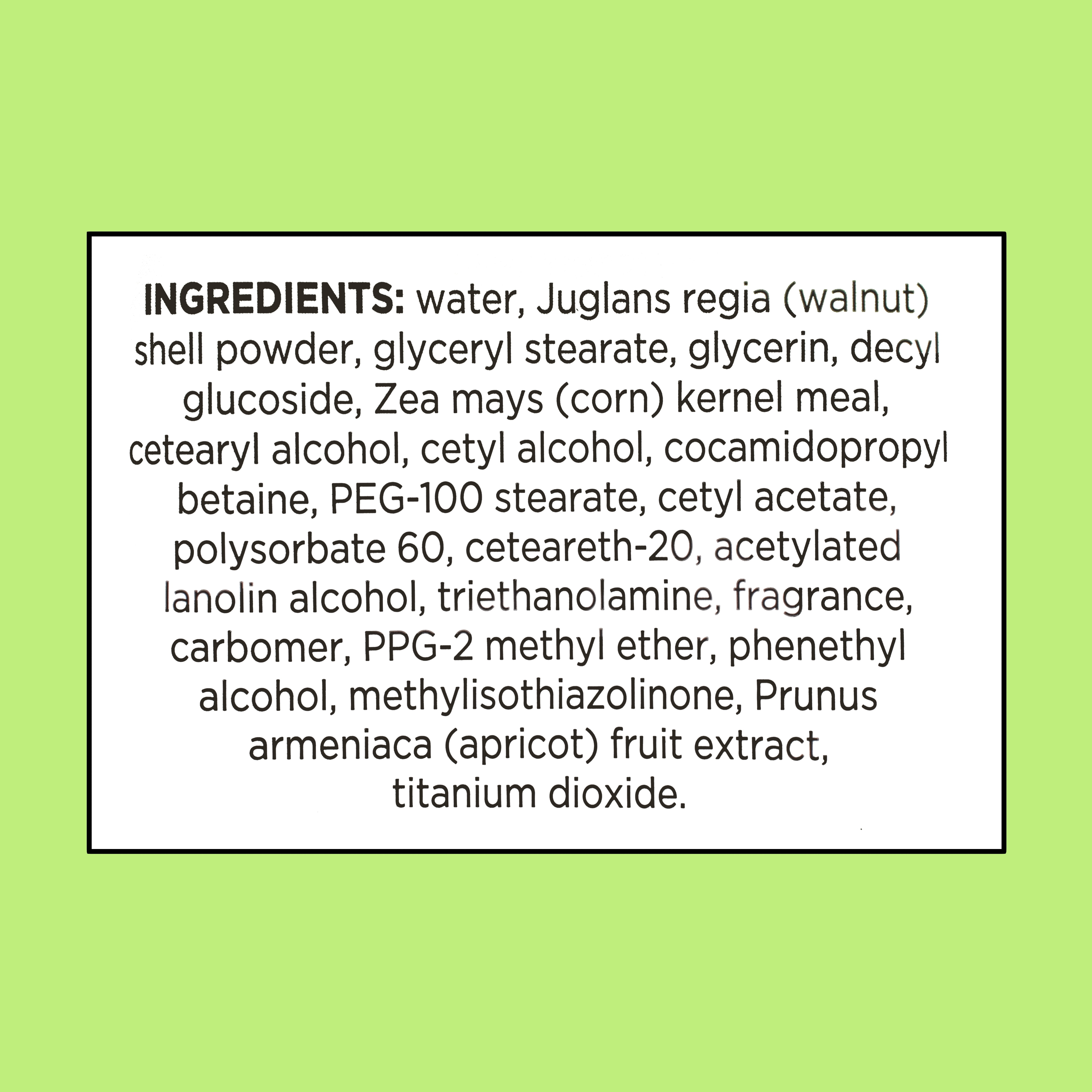 (6 pack) Equate Apricot Scrub Facial Cleanser for Acne Care, 6 oz, Compare to St. Ives® Fresh Skin Apricot Scrub