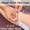 thumbnail image 4 of LoonWear Official TENS Unit Replacement Pads, 32 Pack, 16-2" X 2", 16-2" X 4" Electrode Pads Compatible with Most TENS Machines Replacement Electrodes Pack, 4 of 4