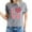 Gray, variant on Fesfesfes T Shirt for Women's Valentine's Day Love Printed Short Sleeved T-shirt Top Short Sleeved Round Neck Top/Shirt Crew Neck T Shirts for Women L(US:8)