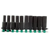 OEMTools 10 Piece 1/2 Inch Deep Impact Socket Set - Metric