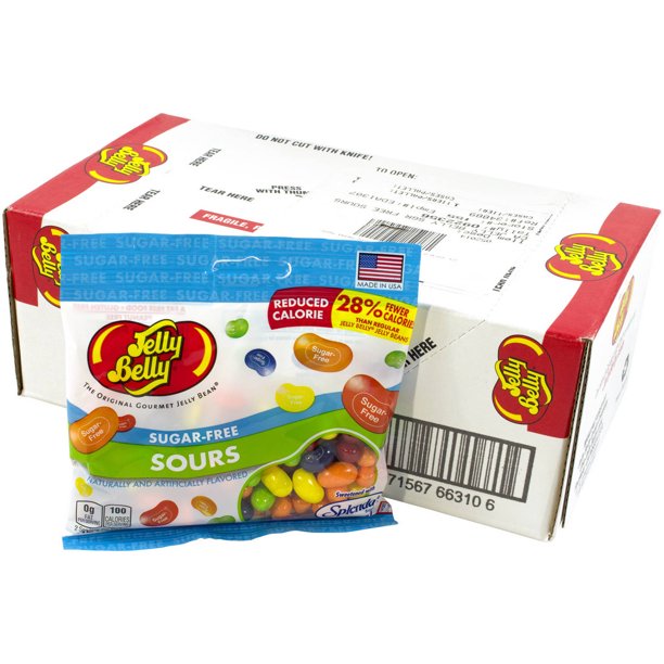 Jelly Belly, SugarFree Sours, 2.8 Oz, 12 Ct