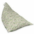 thumbnail image 2 of Botanical Lounger Chair Bag, Colorful Leaves and Mother Nature Branches of Curved Bouquets Dots, High Capacity Storage with Handle Container, Lounger Size, Eggshell and Multicolor, by Ambesonne, 2 of 5