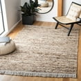 thumbnail image 2 of SAFAVIEH Natura Trent Distressed Area Rug, Brown/Ivory, 6' x 9', 2 of 8