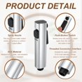 thumbnail image 3 of Uxcell Handheld Bidet Sprayer for Toilet, ABS Sprayer Kit Dual Spray Mode with Scraping Function and G1/2(0.79") Threaded for Kitchen Bathroom Cleaning, (Plating Silver,Style 3), 3 of 6