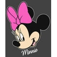 thumbnail image 2 of Men's Mickey & Friends Minnie Mouse Portrait  Sweatshirt Charcoal Heather X Large, 2 of 4