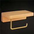 thumbnail image 4 of Advancent Gancho anticaída portarrollos de baño para soporte de baño con estante soporte para inodoro accesorios de pared Juegos de accesorios de baño, 4 of 6
