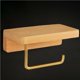 thumbnail image 4 of Advancent Gancho anticaída portarrollos de baño para soporte de baño con estante soporte para inodoro accesorios de pared Juegos de accesorios de baño, 4 of 6