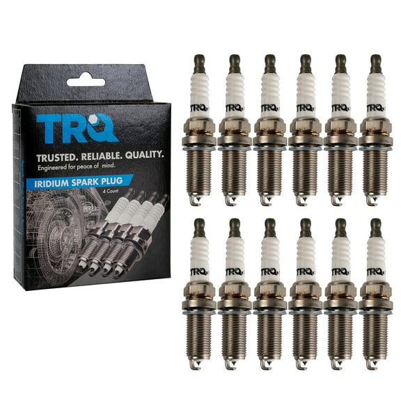 TRQ Iridium Spark Plugs Engine Tune Up Ignition Kit 12 Piece Set New SPA02143 Fits select: 2005-2006 CHRYSLER CROSSFIRE, 2002-2004 MERCEDES-BENZ SLK
