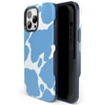 thumbnail image 5 of Casely iPhone 13 Pro Max Case | Compatible with MagSafe | Blue Mood | Light Blue Cow Print Case, 5 of 9