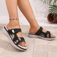 thumbnail image 5 of Norvail Womens Orthopedic Arch Support Open Toe Sandals, Wide Foot Sandals for Women Dressy, Non Slip Comfortable Walking Slippers for Summer Beach Vacation, 5 of 8