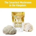thumbnail image 3 of Om Mushroom Superfood Lion's Mane Organic Mushroom Powder, 3.5 Ounce, 50 Servings, Fruit Body and Mycelium Nootropic for Memory Support, Focus, Clarity, Nerve Health, Creativity and Mood, 3 of 3
