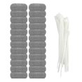 thumbnail image 4 of 20 Pieces Lint Traps Washing Machine Lint Trap Snare Laundry Mesh Washer Hose Filter With 20 Pieces-hao, 4 of 4