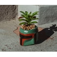 thumbnail image 5 of Star Wars Boba Fett Helmet 3-Inch Ceramic Mini Planter With Artificial Succulent, 5 of 6