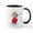 White/Black Inside, variant on CafePress - Flying Ace Santa Mug - 11 oz Ceramic Mug - Novelty Coffee Tea Cup