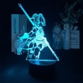 thumbnail image 1 of Luz nocturna LED 3D Plants vs Zombies Xianglingss que cambia de color, 1 of 1
