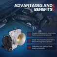 thumbnail image 5 of MOCA AUTOPARTS Electronic Throttle Body Fit for 2003-2006 Chevrolet Suburban 2500 8.1L & 2003-2006 GMC Sierra 2500 HD 8.1L, 5 of 9