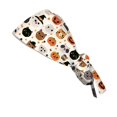thumbnail image 4 of Scrub Caps for Women Halloween Ghost Surgical Caps Working Hat Nurse Props, 4 of 6