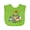 Apple Green, variant on Inktastic Cute Group of Frogs Boys or Girls Baby Bib