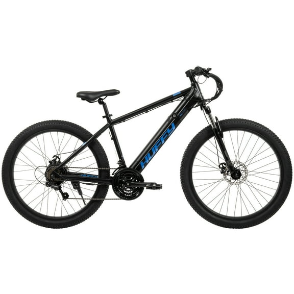 Huffy 27.5" Eventis 36V Electric Bike, Fits Riders 5'0" , Black, Adult, Unisex