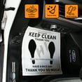 thumbnail image 2 of Car Paper Floor Mats Disposable - 50pcs Thicken Waterproof Wear-Resistant Auto Paper Floor Mats Plastic Disposable Car Mats Automotive Floor Mat Protector for Car Vehicles Wash 19.7"x17.3"(White), 2 of 6