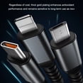 thumbnail image 3 of Cargador Seitruly Chip transparente 100W Triple con cable de 2 m, 3 of 6