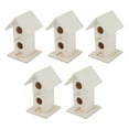 thumbnail image 3 of Garden Bird House, Safe Reliable 5Pcs Bird House Weatherproof  For Bluebird Finch Chickadee, 3 of 8
