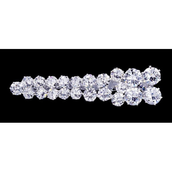 #17062 - Chunky CZ Alligator Clip - 2.5"