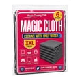 thumbnail image 2 of Genie Magic Cleaning Cloth 6 Pack, Microfiber Lint Free Reusable Cleaning Cloths, Streak Free for Glass Window Kitchen Stainless Steel Cars, 16x12 Inch Large Household Rags, 2 of 8