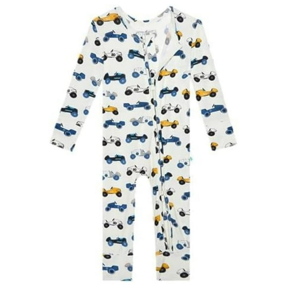 Pijama convertible para bebés Posh Peanut Enzo de 3 a 6 meses