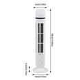 Household Led Bladeless Tower Fan Portable USB Charging Mini Vertical Household led bladeless tower fan portable usb charging mini vertical