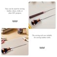 thumbnail image 3 of QUMIIRITY 2Pcs Sewing Awl Tool Synthetic Material Brown for Sewing and Repairs, 3 of 8