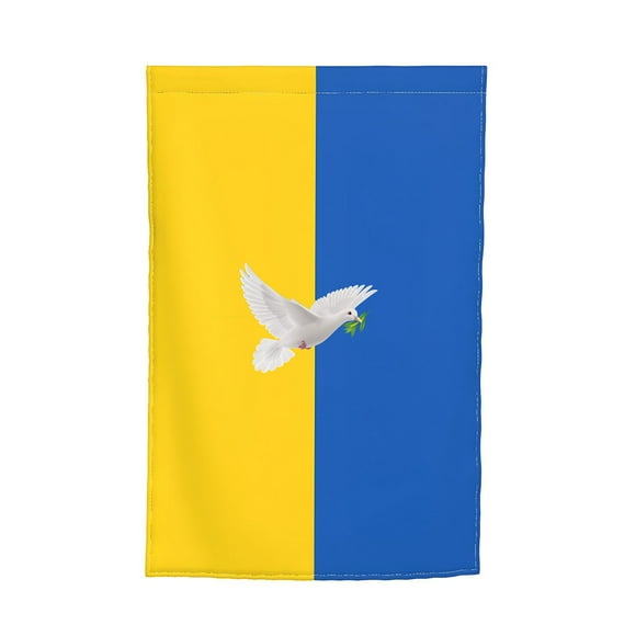 Drapeaux_bannières_accessoires Ensemble de Drapeaux de Jardin Ukraine Accroche-Boîte aux Lettres Thème de Nationalité Extérieur Cour pour Maison Jardin Affichage Saisonnier