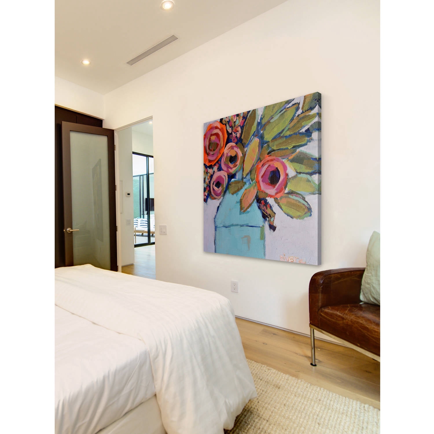 Marmont Hill "Wild Bouquet" by Michelle Rivera Painting Print on Wrapped Canvas