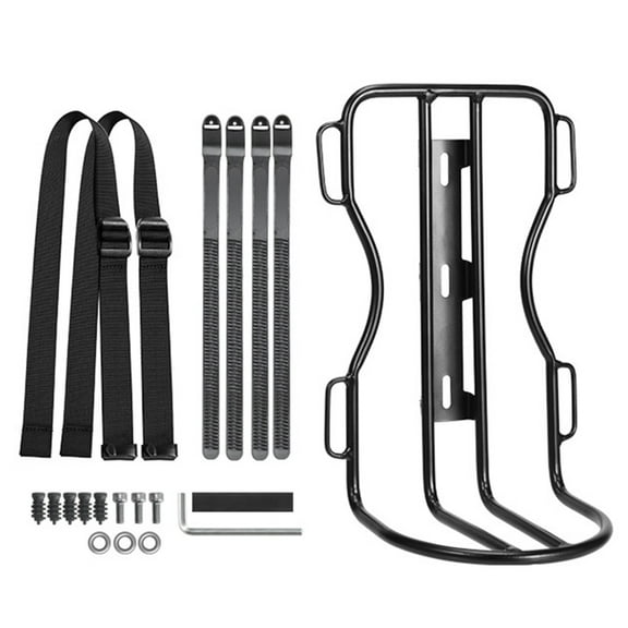 lanema Bicycles Front Rack, Bike Luggage Tourings Carriers Rack Mountain Bikes Pannier Rack Cycling Equipment Stand Footstock