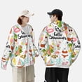 thumbnail image 4 of Balery Hello Summer Sudadera ligera de manga larga con capucha y protección solar UPF 50+ para hombre y mujer, ideal para pesca y running-Large, 4 of 7
