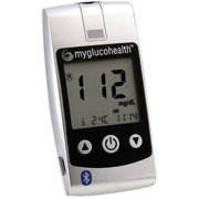 Myglucohealth Blood Glucose Meter With B