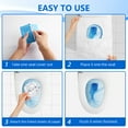 thumbnail image 3 of Toilet Seat Covers (Pack of 120), Size XL Flushable and Biodegradable Disposable Paper Toilet Seat Covers White, for Potty Training Adults and Children, Great for Airplanes, Public Restrooms, 3 of 6