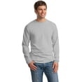thumbnail image 6 of Hanes Men's 100 Percent Cotton Long Sleeve T-Shirt - 5186, 6 of 8