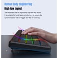 thumbnail image 2 of Yajisi Mechanical Gaming Keyboard 78 Keys RGB Backlit Blue Switch USB Wired Multimedia Typewriter with Volume Knob for PC Laptop Travel Blue White Black, 2 of 9