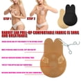 thumbnail image 5 of Adhesive Bra, Breast Lift Strapless Backless Bra Nippless Covers Push Up Self Invisible Sticky Bra for Women (2 Pairs), 5 of 6