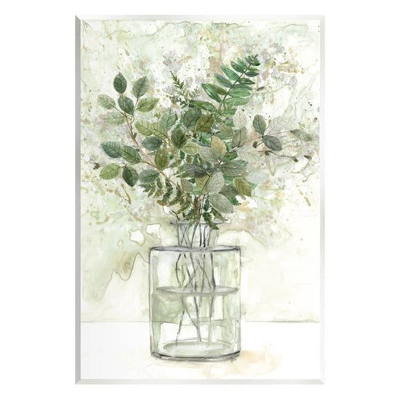 Stupell Industries Herb Plant Arrangement Vase Graphic Art Unframed Art Print Wall Art, Design by Carol Robinson