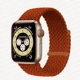 thumbnail image 1 of BXUXOHS Compatible with Braided Solo Loop Apple Watch Band 44mm 40mm 45mm 38mm 42mm  41mm 49mm Ultra for Women Men, Elastic Band Nylon Wristbands Bracele Strap for iWatch Series 8 7 SE 6 5 4 3 2 1, 1 of 11