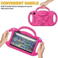 thumbnail image 6 of BMOUO Kids Case for Fire 7 2022 Tablet (12th Generation,2022 Release), with Shoulder Strap, Shockproof Light Weight Kids Case for Amazon fire 7 Tablet 7” Display 2022, Rose, 6 of 8