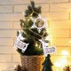 thumbnail image 4 of Adornos navideños, adornos navideños, colgante de madera, decoración para árbol de Navidad con cuerda de yute, adornos colgantes navideños, adornos para árbol de Navidad, colgante navideño de madera d, 4 of 6