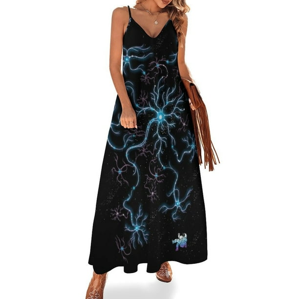 Vestido sin mangas Neuron Galaxy, vestido de noche, vestidos de fiesta para mujer