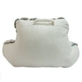 thumbnail image 5 of Home Soft Things Multi Jacquard Faux Fur Bedrest Pillow -Grey - 20" x 18" x 17", 5 of 9